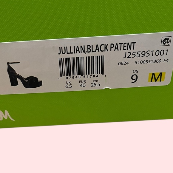 Sam Edelman Jullian Black Patent Platform Heels, 9 - Picture 10 of 10